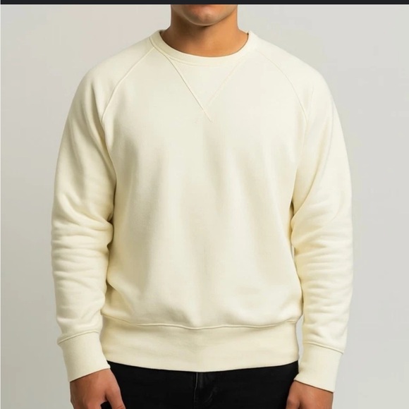 johnson motors Other - Men’s Johnson Motors Inc Cream Sweater